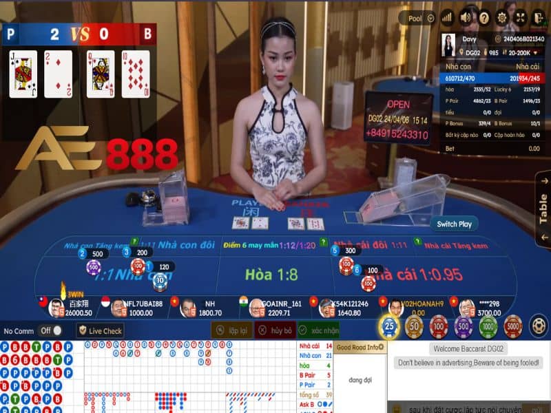 Baccarat online là phiên bản trực tuyến Baccarat online là phiên bản trực tuyến