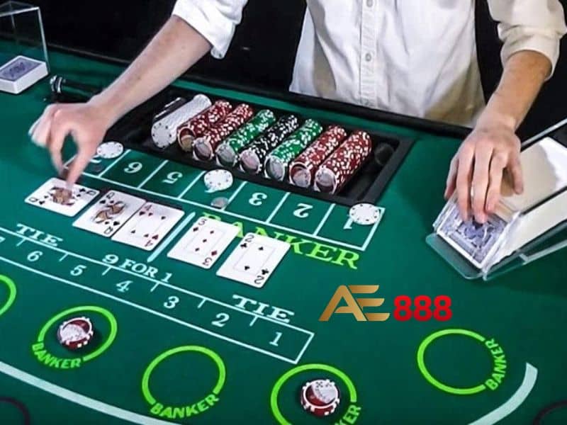 Tài xỉu trong baccarat là hình thức cược trên tổng lá bài Tài xỉu trong baccarat là hình thức cược trên tổng lá bài