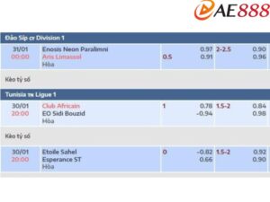 Trường hợp tính tiền kèo chấp 0.5 kèo trên