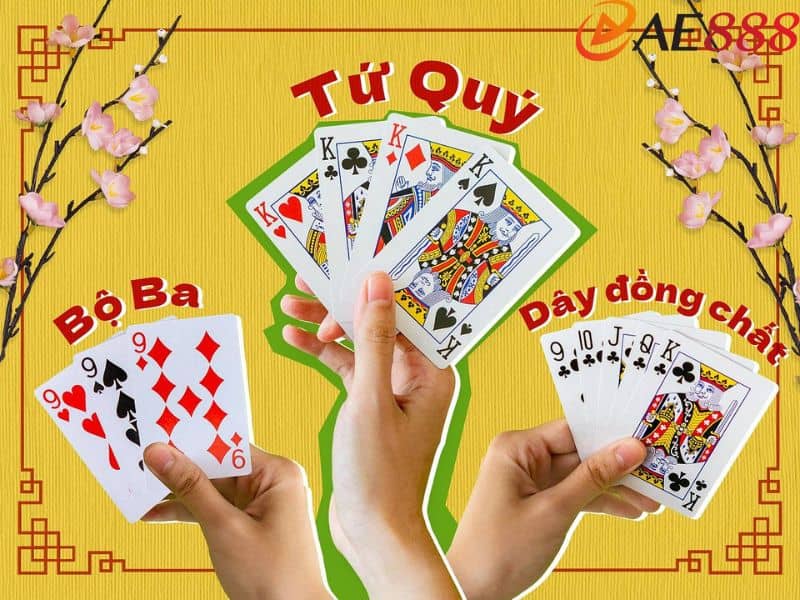 Trường hợp chặt heo khi chơi tiến lên Trường hợp chặt heo khi chơi tiến lên